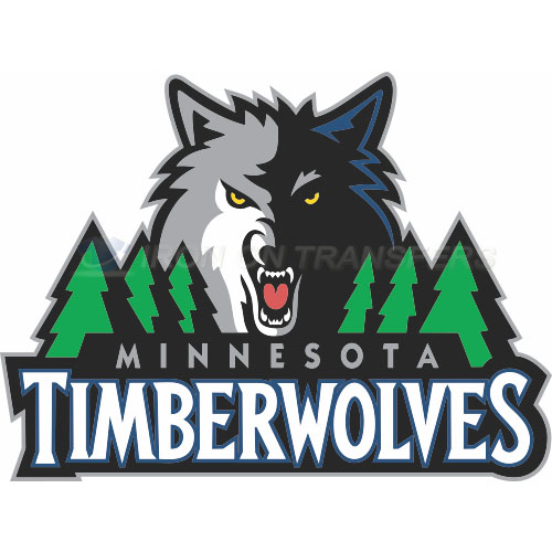 Minnesota Timberwolves Iron-on Stickers (Heat Transfers)NO.1084
